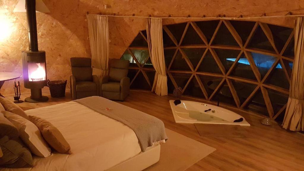 Natura Glamping Alcongosta Luaran gambar